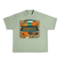 Oil Green pumpkin farm truck Urban Heavy Tee - Jasminsmagicworld