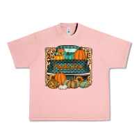 Pumpkin Farm Truck Urban Heavy Tee | Teevron