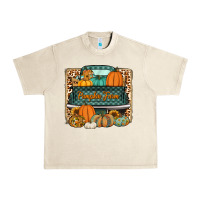 Sandshell pumpkin farm truck Urban Heavy Tee - Jasminsmagicworld