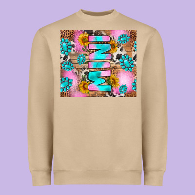 Western Mini Heavyweight Sweatshirt Designed By Ranaportraitstore