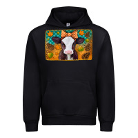 Black autumn baby cow Urban Hoodie - Jasminsmagicworld
