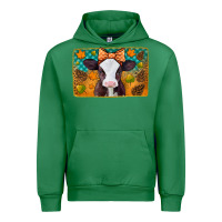 Emerald autumn baby cow Urban Hoodie - Jasminsmagicworld