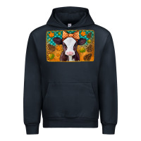 Navy autumn baby cow Urban Hoodie - Jasminsmagicworld