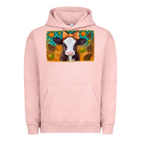 Pigment Salmon autumn baby cow Urban Hoodie - Jasminsmagicworld