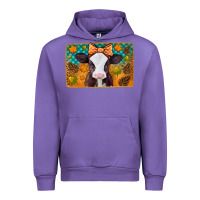 Tulip autumn baby cow Urban Hoodie - Jasminsmagicworld