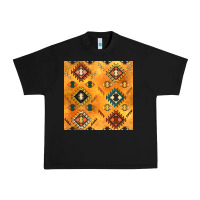Black native american aztec seamless pattern 4 Urban Heavy Tee - BundleAndBundleShop