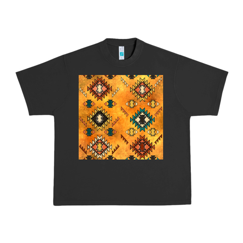 Native American Aztec Seamless Pattern 4 Urban Heavy Tee by BundleAndBundleShop | Teevron
