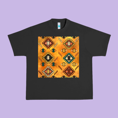 Native American Aztec Seamless Pattern 4 Urban Heavy Tee Designed By Bundleandbundleshop