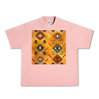 Salmon native american aztec seamless pattern 4 Urban Heavy Tee - BundleAndBundleShop