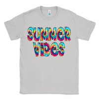 Moon Dust summer vibes tie dye doodle Classic Tee - CowCowDesign