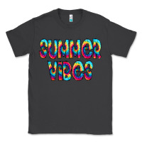 Smoke summer vibes tie dye doodle Classic Tee - CowCowDesign