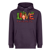 Plum love summer strawberry Heavyweight Hoodie - Jasminsmagicworld
