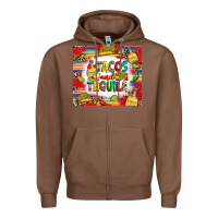 Chestnut tacos and tequila Zipper Hoodie - RanaPortraitStore