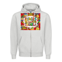 Dove Grey tacos and tequila Zipper Hoodie - RanaPortraitStore