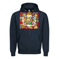 Navy tacos and tequila Zipper Hoodie - RanaPortraitStore