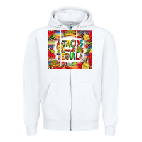 White tacos and tequila Zipper Hoodie - RanaPortraitStore