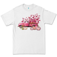 White Breast Cancer truck Premium Tee - FaDigitalArtStudio