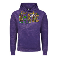 Cloud Purple one lucky nurse Vintage Hoodie - CowhideDigitalArt