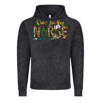 Vintage Black one lucky nurse Vintage Hoodie - CowhideDigitalArt
