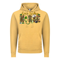 Vintage Mustard one lucky nurse Vintage Hoodie - CowhideDigitalArt