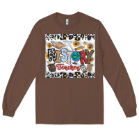 Chestnut Histtory Teacher Long Sleeve Tee - CowhideDigitalArt