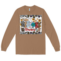 Toasted Coconut Histtory Teacher Long Sleeve Tee - CowhideDigitalArt