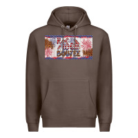 Coffee red white boujee Premium Hoodie - Artiststas