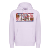 Lilac red white boujee Premium Hoodie - Artiststas