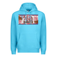 Ocean Blue red white boujee Premium Hoodie - Artiststas