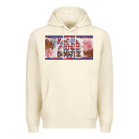 Sandshell red white boujee Premium Hoodie - Artiststas