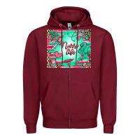 Burgundy nurse life Zipper Hoodie - RanaPortraitStore