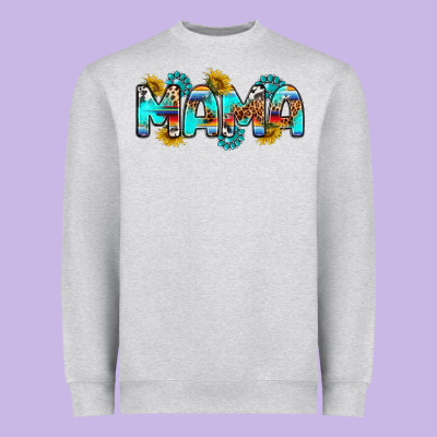 Western Mama Heavyweight Sweatshirt Designed By Ranaportraitstore