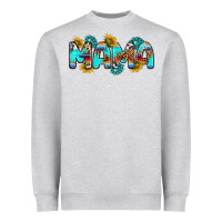 Heather Grey western mama Heavyweight Sweatshirt - RanaPortraitStore