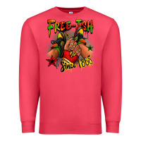Cardinal Free-ish since 1865 Juneteenth black girl sneakers Premium Sweatshirt - RanaPortraitStore