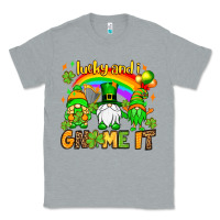 Heather Grey St. Patrick's Lucky and i gnome it Classic Tee - OliviaCreatesArt