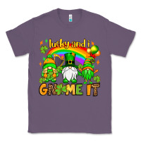 Lavender St. Patrick's Lucky and i gnome it Classic Tee - OliviaCreatesArt