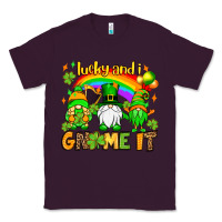 Plum St. Patrick's Lucky and i gnome it Classic Tee - OliviaCreatesArt
