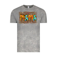 Cloud Rock Leopard Sunflower Mama Vintage Tee - RanaPortraitStore