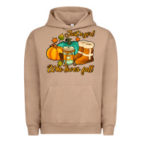 Pigment Burro just a girl who loves fall Urban Hoodie - Jasminsmagicworld