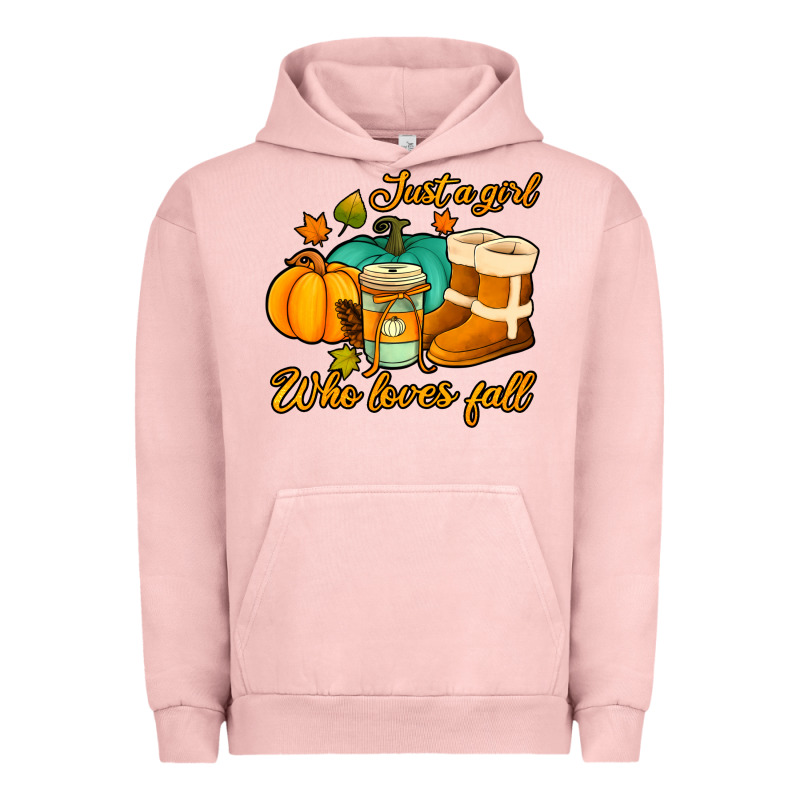 Just A Girl Who Loves Fall Urban Hoodie by Jasminsmagicworld | Teevron