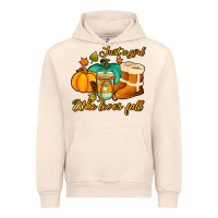 Sandshell just a girl who loves fall Urban Hoodie - Jasminsmagicworld