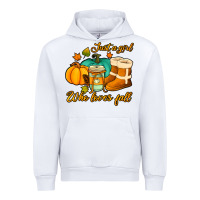 White just a girl who loves fall Urban Hoodie - Jasminsmagicworld