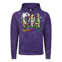 Cloud Purple rn registered nurse Vintage Hoodie - CowhideDigitalArt