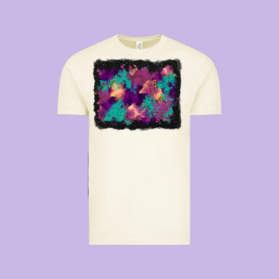 Halloween Trees And Turquoise Glitter Background Vintage Tee Designed By Bundleandbundleshop