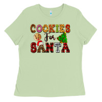Matcha cookies for santa Ladies Tee - FaDigitalArtStudio