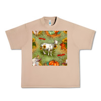 Burro fall goats seamless pattern Urban Heavy Tee - BundleAndBundleShop