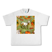 Lunar Rock fall goats seamless pattern Urban Heavy Tee - BundleAndBundleShop