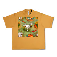 Peanut Butter fall goats seamless pattern Urban Heavy Tee - BundleAndBundleShop