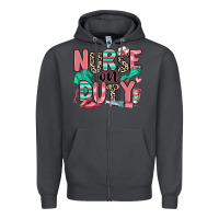 Smoke nurse on duty Zipper Hoodie - RanaPortraitStore