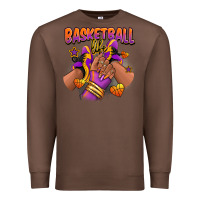 Chestnut Basketball life afro girl sneakers Premium Sweatshirt - RanaPortraitStore
